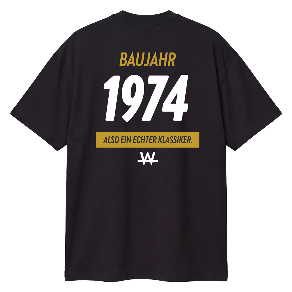 Personalisierbares Shirt "Echter Klassiker"