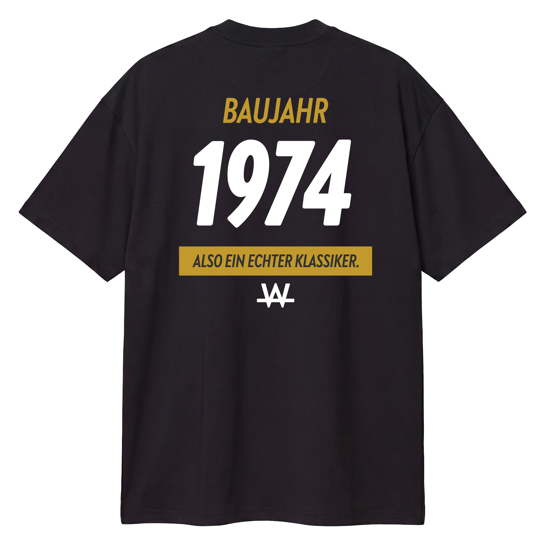 Personalisierbares Shirt "Echter Klassiker"