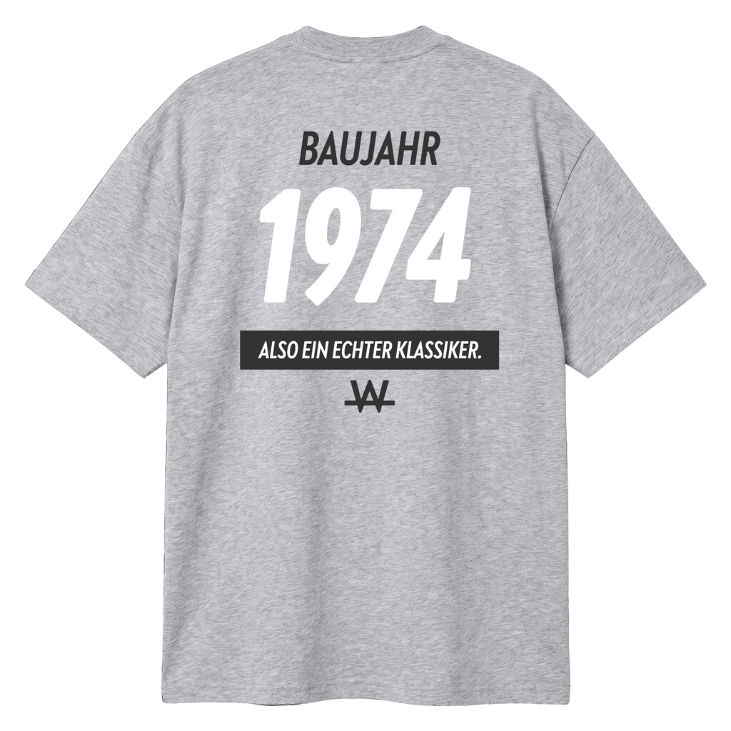 Personalisierbares Shirt "Echter Klassiker"