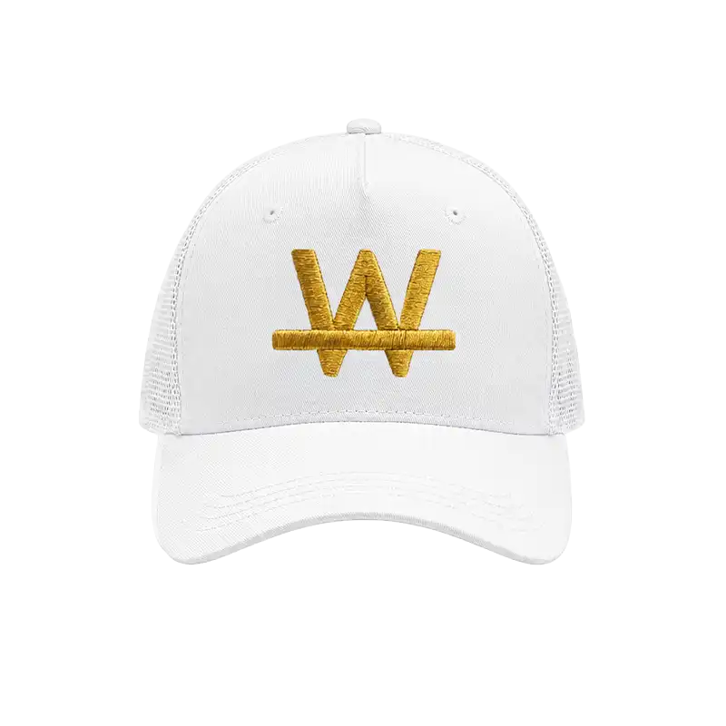Signé Cap – White / Gold / One Size